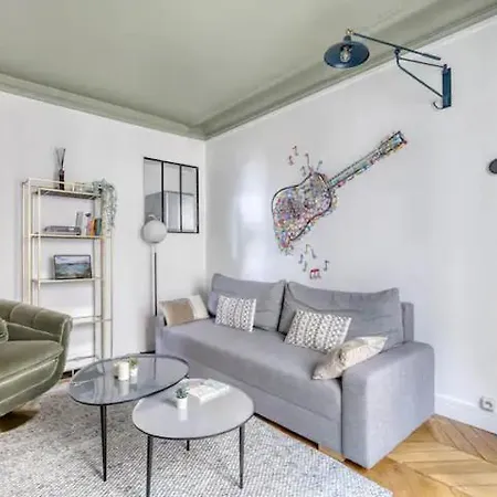 Appart. Parisien Elegant - Proche Incontournables Apartamento Paris